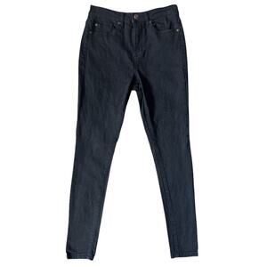 Mudd High Rise Jean Legging Jeggings Black FLX Stretch Women’s Size 7 Denim